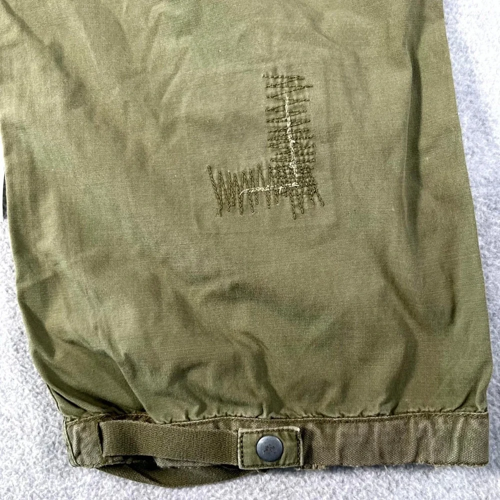 Vintage Polo Ralph Lauren Paratrooper Pants Hand Painted Tiger Japanese Kanji